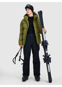 Męskie spodnie narciarskie 4F 4FWAW25TFTRM0924 - czarne ze sklepu Sportstylestory.com w kategorii Spodnie męskie - zdjęcie 187972817