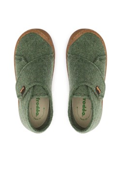 Kapcie Froddo Minni Wooly G1700343-3 S Zielony ze sklepu eobuwie.pl w kategorii Kapcie dziecięce - zdjęcie 187972966