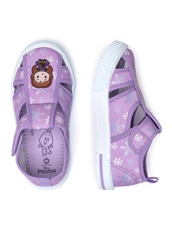 Kapcie Frozen AW24-228DFR Fioletowy ze sklepu eobuwie.pl w kategorii Kapcie dziecięce - zdjęcie 187972996