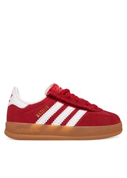 adidas Sneakersy Gazelle Indoor Comfort Closure Elastic Lace IH9132 Czerwony ze sklepu MODIVO w kategorii Buty sportowe dziecięce - zdjęcie 187973129