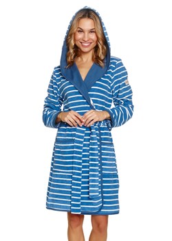 Szlafrok Doctor Nap SWW.7225 blue ze sklepu kontri.pl w kategorii Szlafroki damskie - zdjęcie 187973609