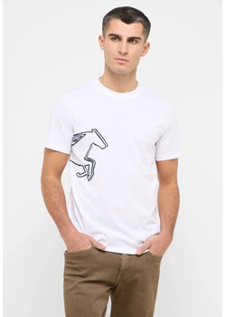 Męski T-Shirt Mustang Style Austin Bright White 1016493 2007 ze sklepu YouNeedit.pl w kategorii T-shirty męskie - zdjęcie 187973669