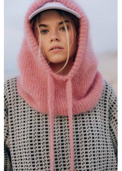 Wool Fluffy Balaclava - Dirty Pink ze sklepu Surf Inc w kategorii Czapki zimowe damskie - zdjęcie 187973749