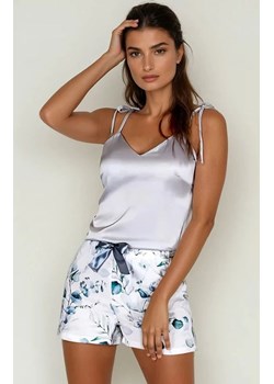 Dwuczęściowa piżama damska Emma, Kolor biało-srebrny, Rozmiar S, Momenti per me ze sklepu Intymna w kategorii Piżamy damskie - zdjęcie 187974725