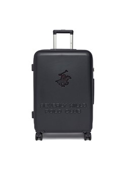 Walizka średnia Beverly Hills Polo Club CEO-BHPC-M-002-08-NAVY Granatowy ze sklepu eobuwie.pl w kategorii Walizki - zdjęcie 187975358