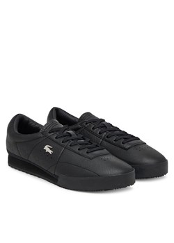 Sneakersy Lacoste Aura 7-50SMA0157 Czarny ze sklepu eobuwie.pl w kategorii Buty sportowe męskie - zdjęcie 187975408