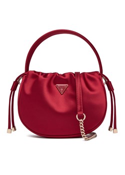 Torebka Guess Elsie Mini HWSE96 50750 Bordowy ze sklepu eobuwie.pl w kategorii Torebki worki - zdjęcie 187975456