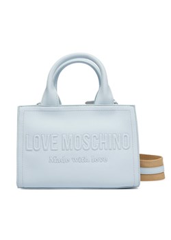 LOVE MOSCHINO Torebka JC4044PP1OLE0701 Błękitny ze sklepu MODIVO w kategorii Torebki damskie - zdjęcie 187976028