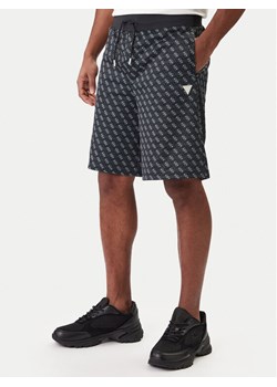 Guess Szorty sportowe Z4YD03 K7122 Czarny Regular Fit ze sklepu MODIVO w kategorii Spodenki męskie - zdjęcie 187976057