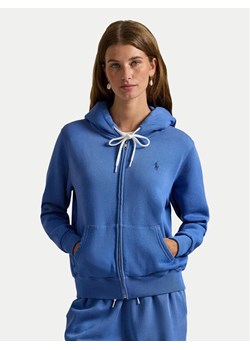 Polo Ralph Lauren Bluza 211971699502 Niebieski Relaxed Fit ze sklepu MODIVO w kategorii Bluzy damskie - zdjęcie 187976156