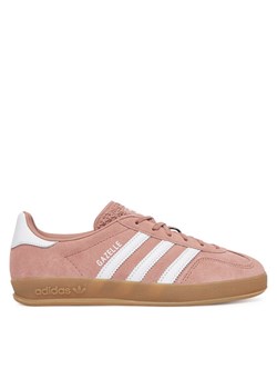 adidas Sneakersy Gazelle Indoor JS1397 Brązowy ze sklepu MODIVO w kategorii Buty sportowe damskie - zdjęcie 187976186