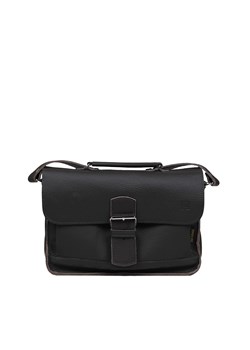 brązowa torba skórzana listonoszka na ramie i do ręki  Oly ze sklepu Słoń Torbalski w kategorii Listonoszki - zdjęcie 187977145