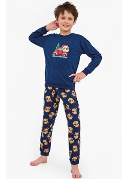Cornette Young Boy 966/172 Teddy Christmas piżama chłopięca ze sklepu intimiti.pl w kategorii Piżamy dziecięce - zdjęcie 187977337
