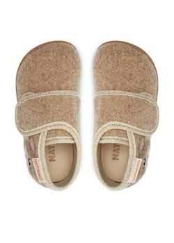 Kapcie Naturino Carillon 004000627 M Beżowy ze sklepu eobuwie.pl w kategorii Kapcie dziecięce - zdjęcie 187978516