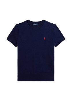 Polo Ralph Lauren T-Shirt 211971872004 Granatowy Slim Fit ze sklepu MODIVO w kategorii Bluzki damskie - zdjęcie 187978828