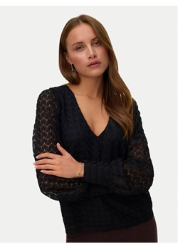 Vero Moda Bluzka Vmbecca 10336137 Czarny Regular Fit ze sklepu MODIVO w kategorii Bluzki damskie - zdjęcie 187978886