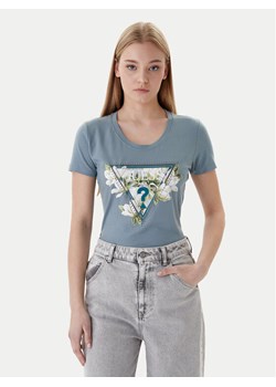Guess T-Shirt W6RI35 J1314 Slim Fit ze sklepu MODIVO w kategorii Bluzki damskie - zdjęcie 187978897
