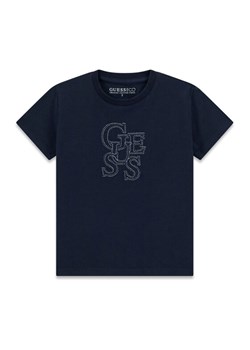 Guess T-Shirt N6RI17 grK8HM4 Granatowy Regular Fit ze sklepu MODIVO w kategorii T-shirty chłopięce - zdjęcie 187978966