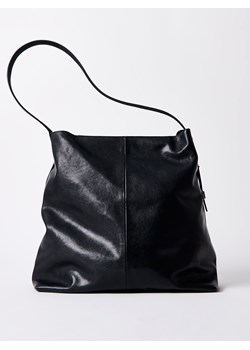 Mohito - Skórzana torebka - czarny ze sklepu Mohito w kategorii Listonoszki - zdjęcie 187979809