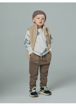 Reserved - Spodnie regular fit - brązowy ze sklepu Reserved w kategorii Spodnie chłopięce - zdjęcie 187979867