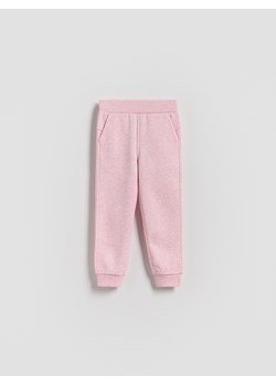 Reserved - Spodnie dresowe - różowy ze sklepu Reserved w kategorii Spodnie dziewczęce - zdjęcie 187980019