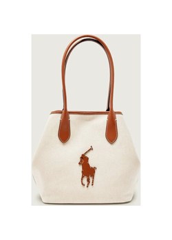 POLO RALPH LAUREN Shopperka | z dodatkiem skóry ze sklepu Gomez Fashion Store w kategorii Torby Shopper bag - zdjęcie 187981569