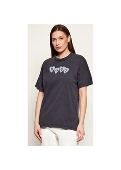HUGO T-shirt Vintage Tee_22 | Relaxed fit ze sklepu Gomez Fashion Store w kategorii Bluzki damskie - zdjęcie 187981586