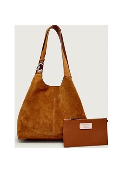 Coccinelle Shopperka + saszetka C-EASY | zamsz ze sklepu Gomez Fashion Store w kategorii Torby Shopper bag - zdjęcie 187981599
