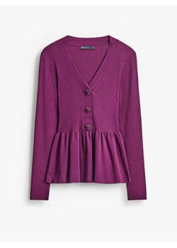 Mohito - Sweter z falbaną - kasztanowy ze sklepu Mohito w kategorii Swetry damskie - zdjęcie 187981896