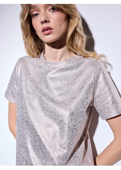 Mohito - Błyszcząca bluzka - złoty ze sklepu Mohito w kategorii Bluzki damskie - zdjęcie 187981916