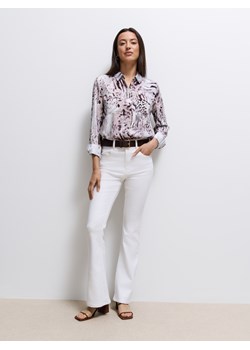 Mohito - Wiskozowa koszula w zwierzęcy print - beżowy ze sklepu Mohito w kategorii Koszule damskie - zdjęcie 187982065