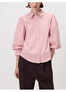 Reserved - Koszula z bufiastymi rękawami - pastelowy róż ze sklepu Reserved w kategorii Koszule damskie - zdjęcie 187982188