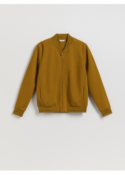 Reserved - Bluza bomberka - brązowy ze sklepu Reserved w kategorii Bluzy męskie - zdjęcie 187982369
