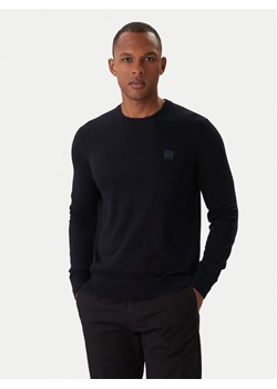 BOSS Sweter Kanovano_S 50527583 Granatowy Regular Fit ze sklepu MODIVO w kategorii Swetry męskie - zdjęcie 187982665