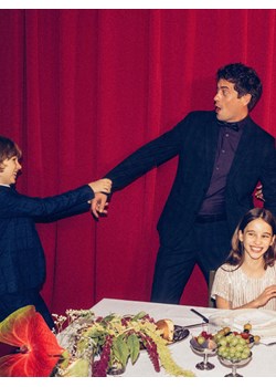 Reserved - Koszula slim fit z bawełną - fioletowy ze sklepu Reserved w kategorii Koszule męskie - zdjęcie 187982905