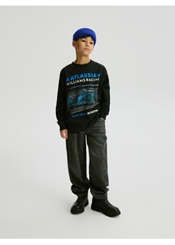 Reserved - Longsleeve Team Williams Racing F1 - czarny ze sklepu Reserved w kategorii T-shirty chłopięce - zdjęcie 187983078