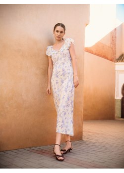 Reserved - Sukienka maxi z wiskozy - wielobarwny ze sklepu Reserved w kategorii Sukienki - zdjęcie 187983117