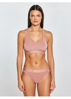 Biustonosz damski różowy Catherine 600 ze sklepu Big Star w kategorii Biustonosze - zdjęcie 187984185