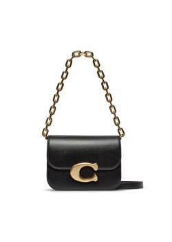 Torebka Coach Lux Calf Idol Bag CM557 Czarny ze sklepu eobuwie.pl w kategorii Listonoszki - zdjęcie 187984576