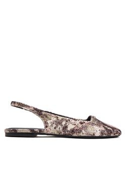 Baleriny DKNY Darrow Logo K1665915 Beżowy ze sklepu eobuwie.pl w kategorii Balerinki - zdjęcie 187984589