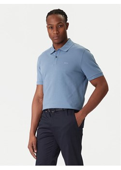BOSS Polo Pallas 50468362 Niebieski Regular Fit ze sklepu MODIVO w kategorii T-shirty męskie - zdjęcie 187984766