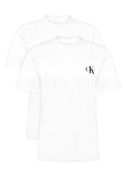 Calvin Klein Jeans Komplet t-shirtów LV047C905G Biały Regular Fit ze sklepu MODIVO w kategorii Bluzki damskie - zdjęcie 187984788