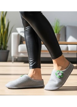 Filcowe kapcie damskie ost476 ze sklepu Pantofelek24.pl w kategorii Kapcie damskie - zdjęcie 187985486