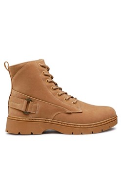 Trapery Americanos WP07-11743-01 Brązowy ze sklepu eobuwie.pl w kategorii Workery damskie - zdjęcie 187985528