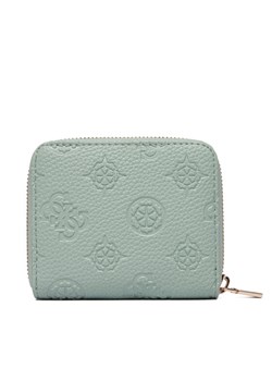 Portfel Guess Cresidia II Logo SWPD98 88137 Zielony ze sklepu eobuwie.pl w kategorii Portfele damskie - zdjęcie 187985555