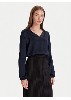 Maryley Bluzka 25IB824/18BL Granatowy Regular Fit ze sklepu MODIVO w kategorii Bluzki damskie - zdjęcie 187986368