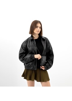 Wojas Czarna Torebka Skórzana Na Telefon ze sklepu Wojas w kategorii Etui - zdjęcie 187986506