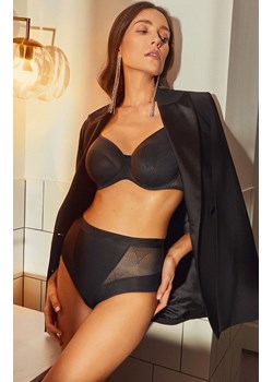 Gorteks figi damskie z wysokim stanem Laurel, Kolor czarny, Rozmiar 36, Gorteks ze sklepu Primodo w kategorii Majtki damskie - zdjęcie 187987478