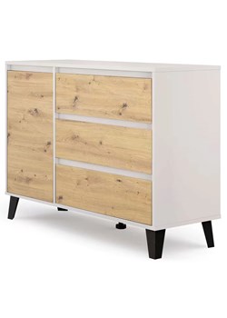 Komoda na ubrania kaszmir + dąb artisan R5-B95 ze sklepu Edinos.pl w kategorii Komody - zdjęcie 187987806