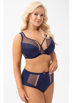 Gorsenia biustonosz miękki soft granatowy Luisse K441/1, Kolor granatowy, Rozmiar 100D, Gorsenia ze sklepu Intymna w kategorii Biustonosze - zdjęcie 187987979